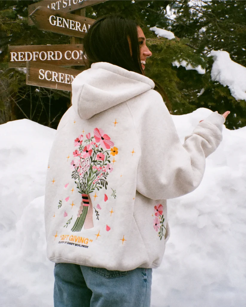 Velora Flower Hoodie