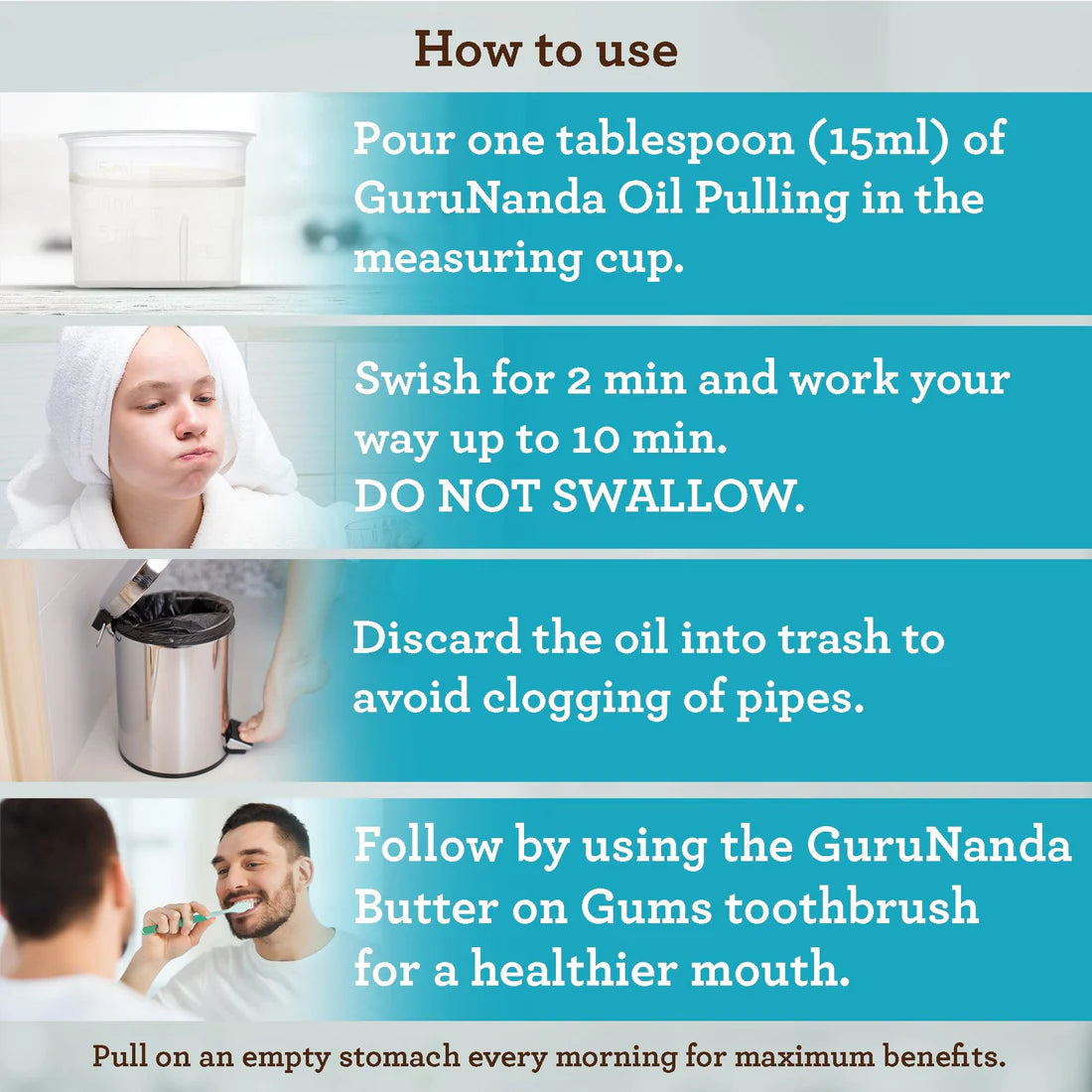 Gurunanda Whitening Pulling Oil